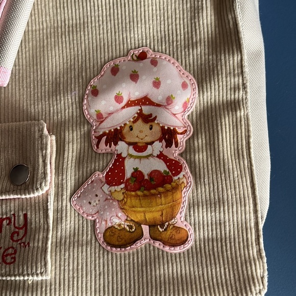 Strawberry Shortcake Messenger Bag & Wallet New Old Stock Tags Attached Storage - Picture 3 of 8
